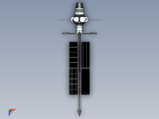 太空助推器俯视缩略图