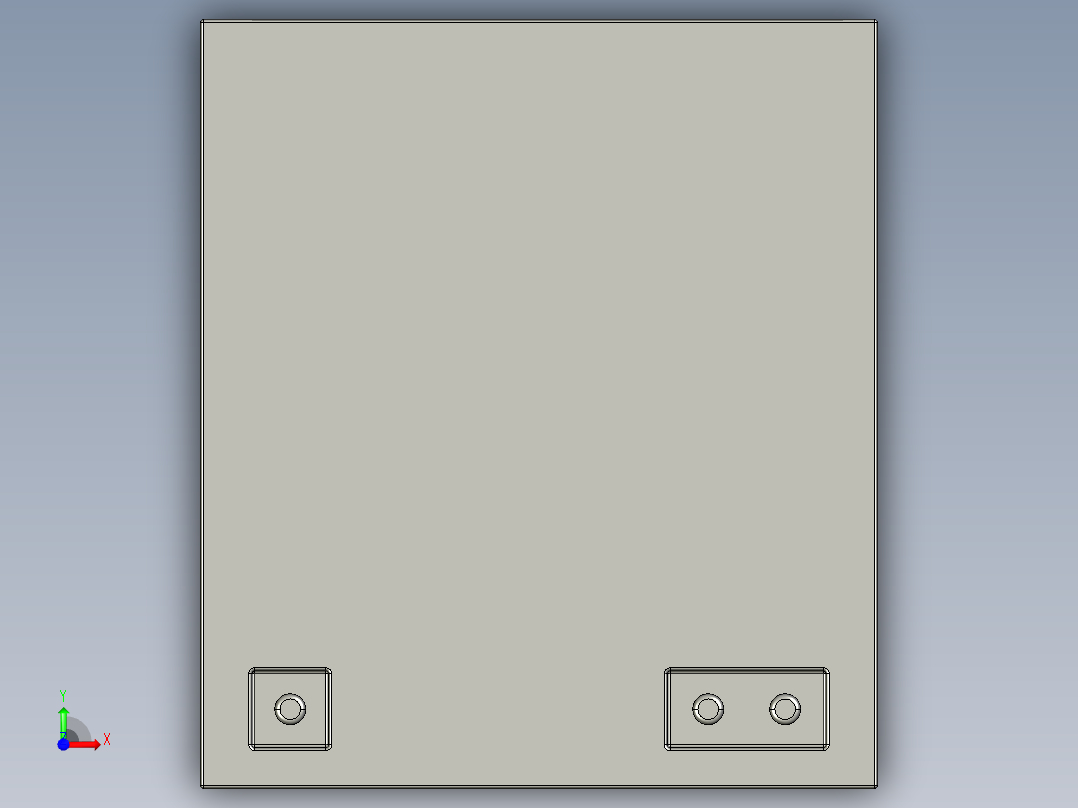 滑车3d模型前视图