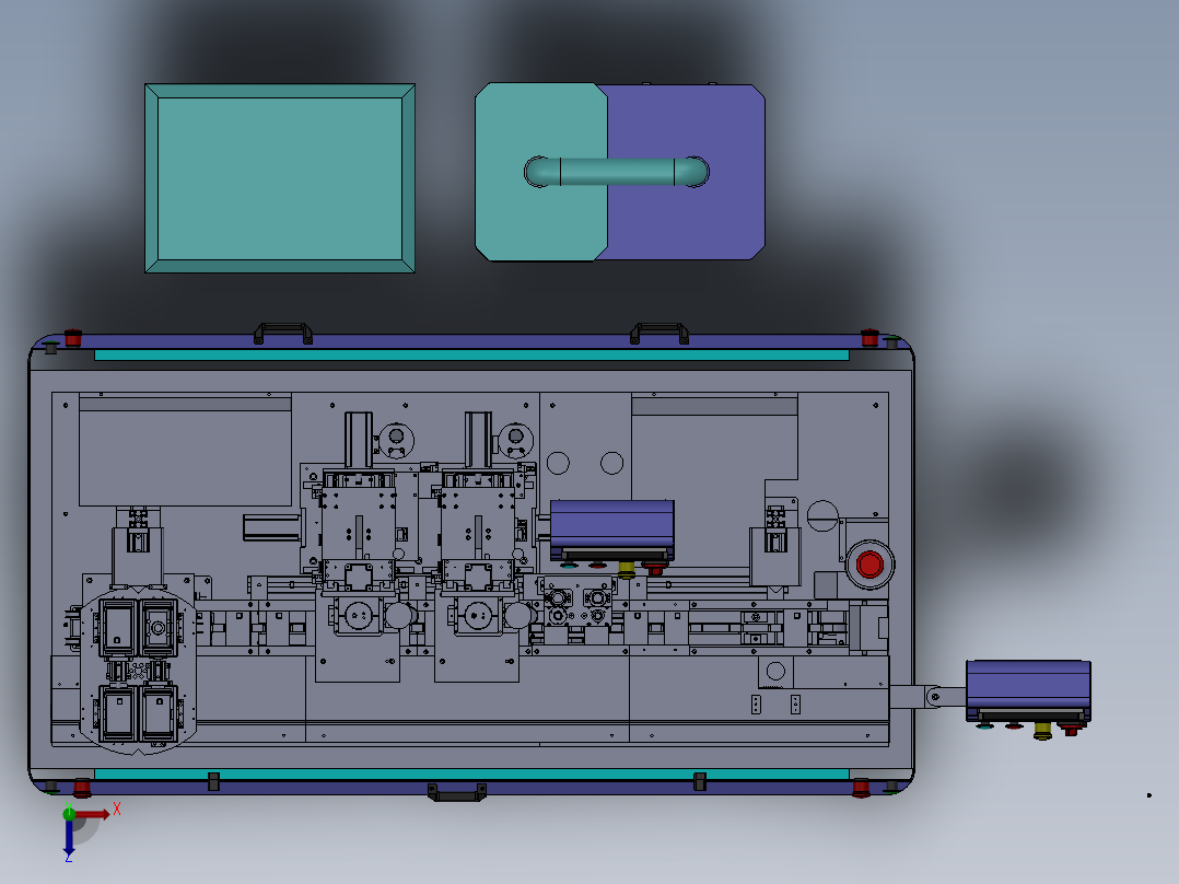 26智能卡手机SIM卡铣IC槽线俯视图