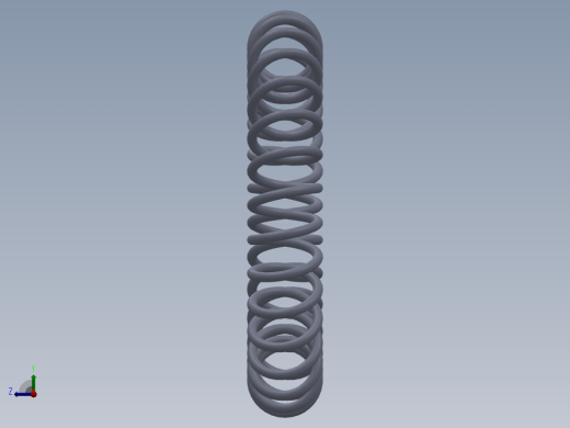 圆圈弹簧右视缩略图