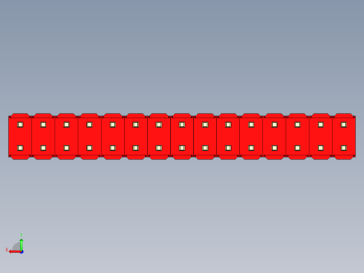 彩色公头100mil（2.54mm）系列-DS1021_red_2x15p_100mil_Type1_rev1.0后视缩略图