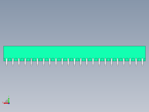 DEGSON 2EDG 系列 5.0mm 可插拔接线端子组-2EDGV-5.0-23P-14-00AH后视缩略图