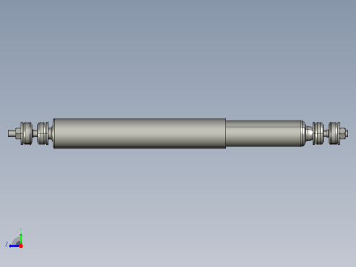 阻尼器-缓冲装置右视缩略图