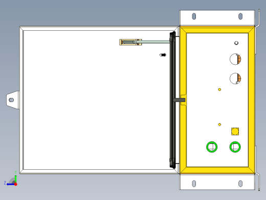 钣金光电箱右视缩略图