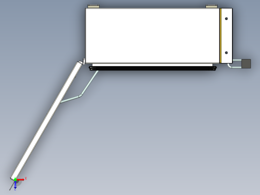 钣金光电箱俯视缩略图