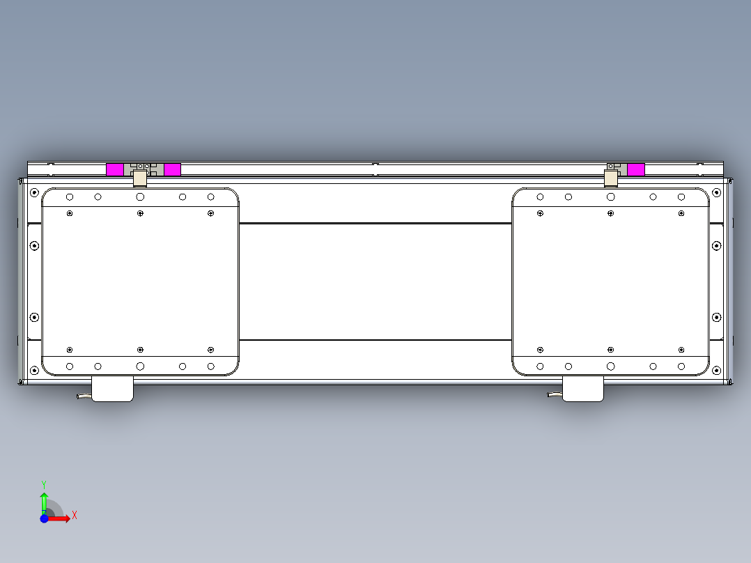 威洛博LC系列3d模型模组2LC22H2Y-S250前视图