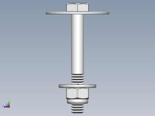 紧固件-0.2500 Hex Bolt-01右视缩略图