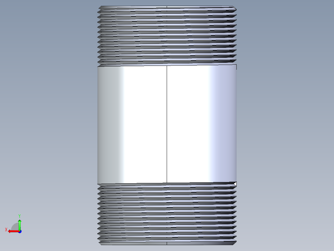 聚氯乙烯配件33-Sch80_Nipple_MPTxMPT_861-343_3in x 6in后视图