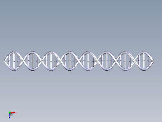 DNA基因染色体14俯视缩略图