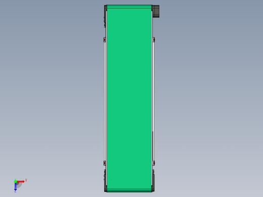 LE-XC5050-右边驱动中载皮带线-负载80kg俯视缩略图