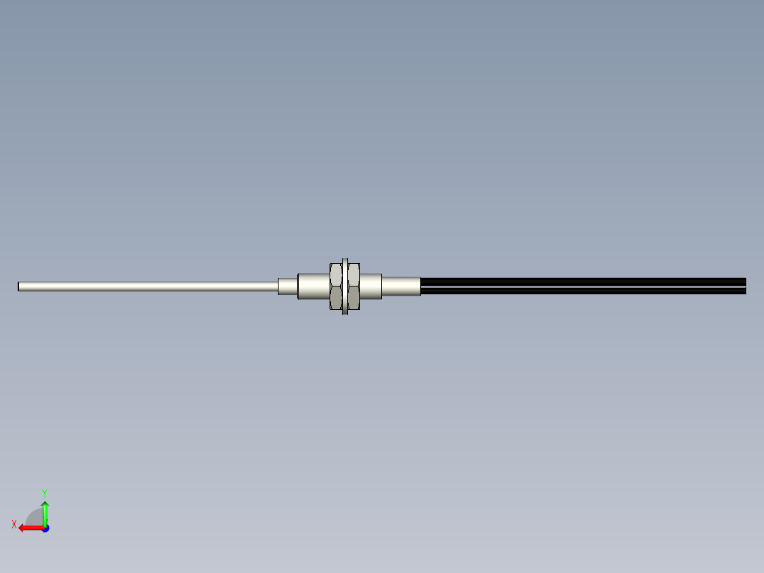 光纤元件漫反射型FR-RD410-M后视图