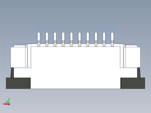 连接器 SM-FFC3B05-10-T后视缩略图