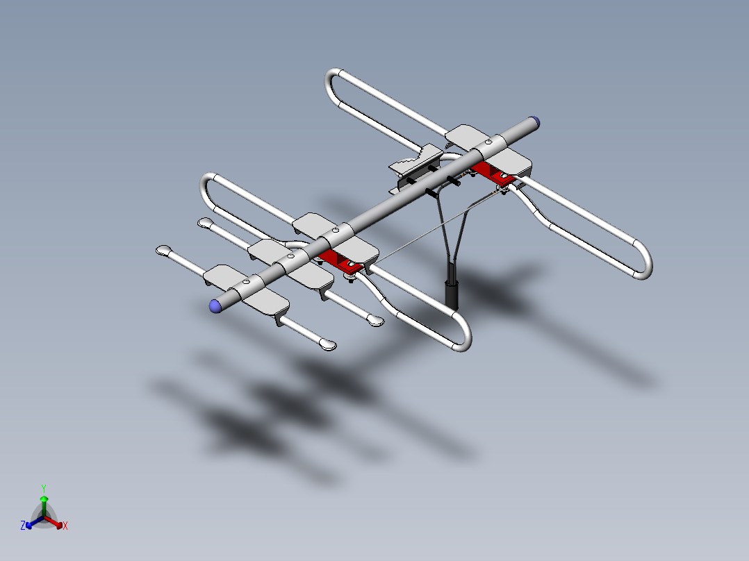 天线6正等轴测图