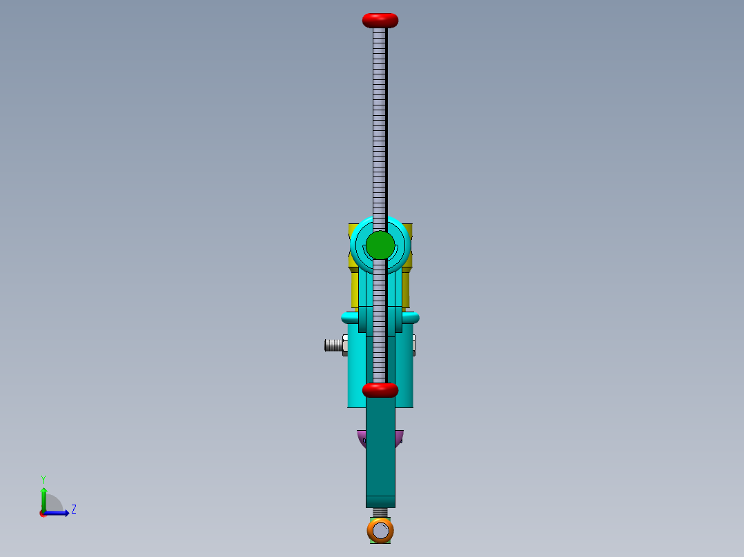 箱体冲孔机sw20可编辑左视图