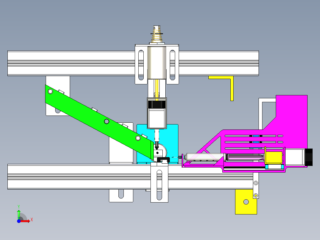 B3003424-螺纹锁固剂涂胶机前视图