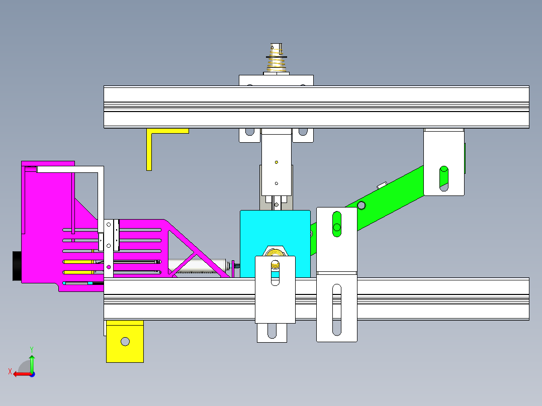 B3003424-螺纹锁固剂涂胶机后视图