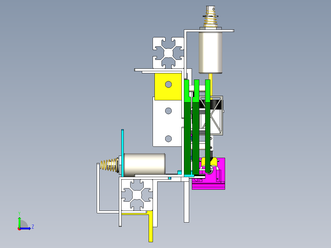 B3003424-螺纹锁固剂涂胶机左视图