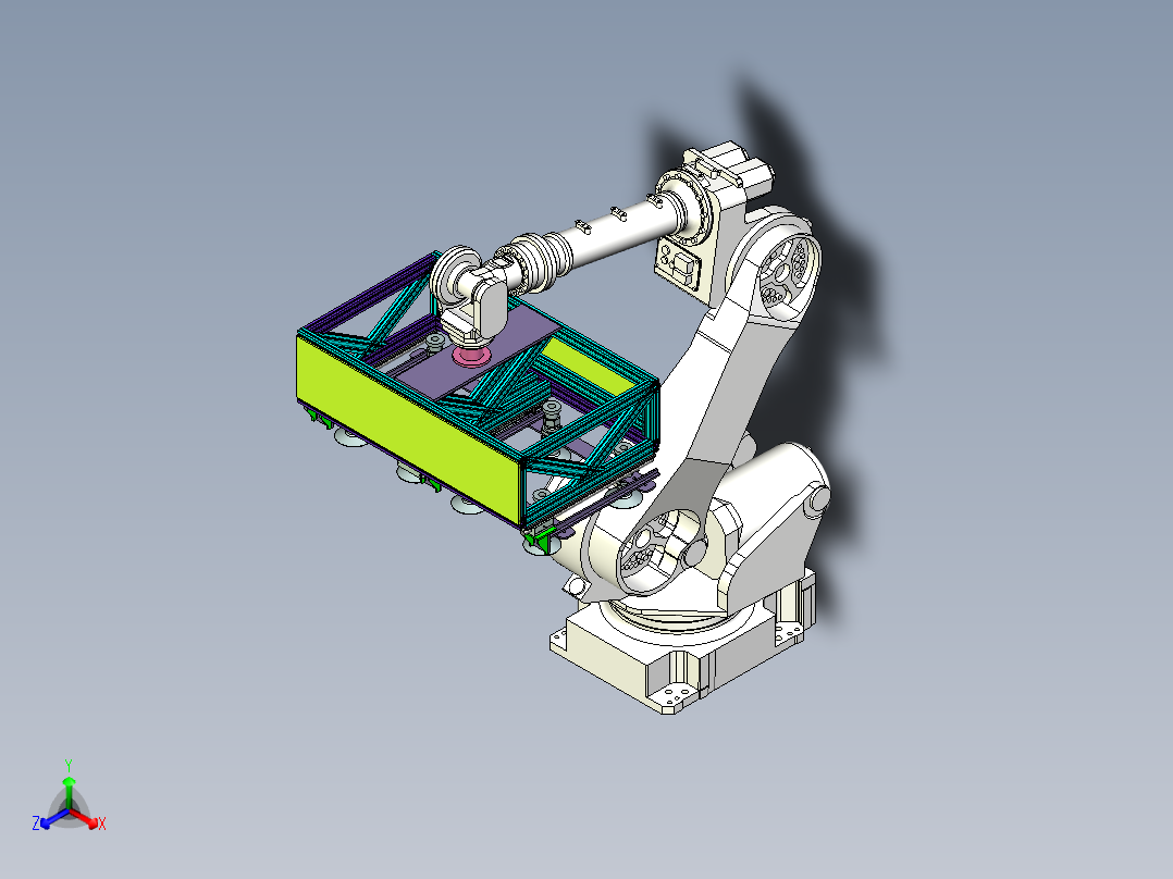 机器人真空吸盘组合抓具设计