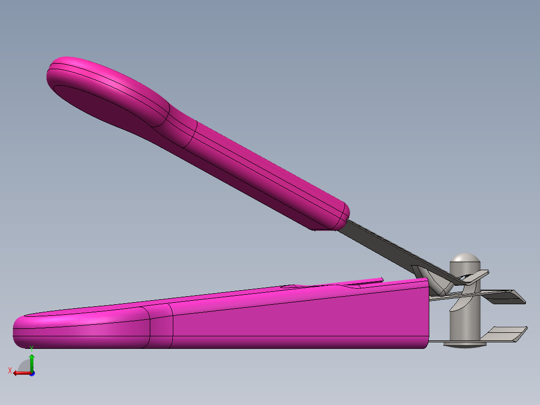 指甲刀、指甲剪(7)后视图