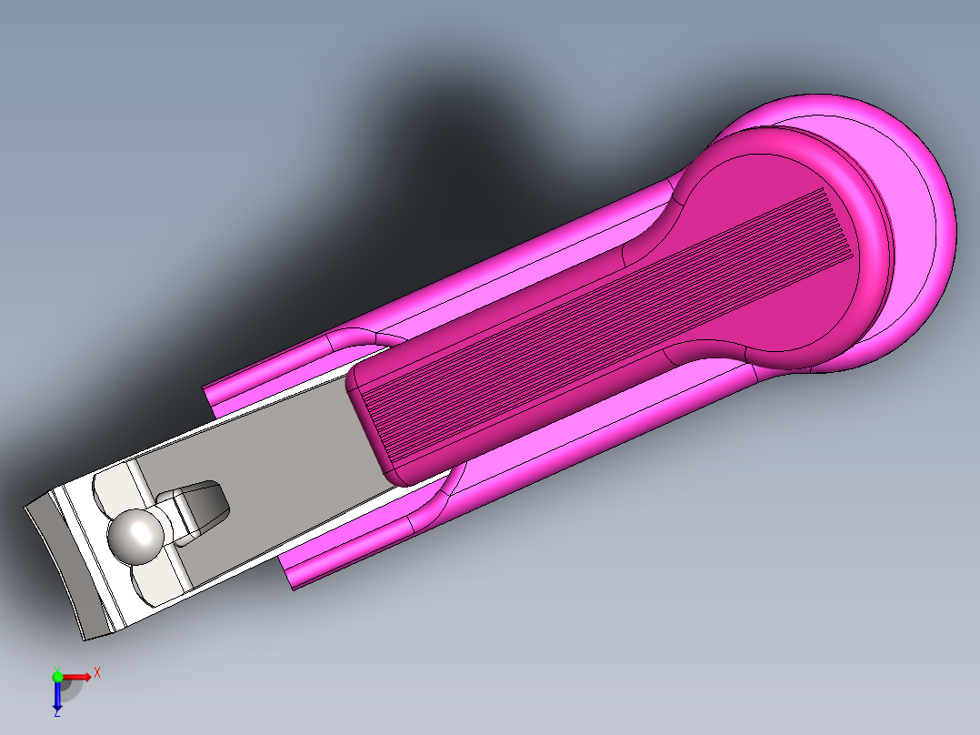 指甲刀、指甲剪(7)俯视图