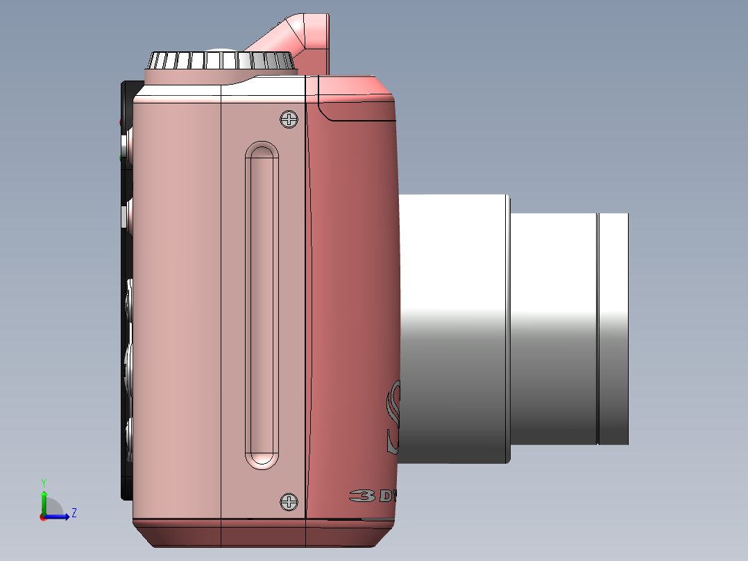 相机、摄像头左视图