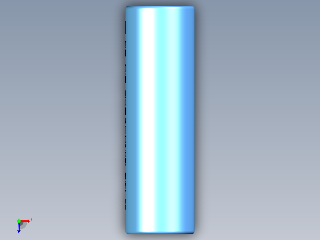 21700电池俯视图