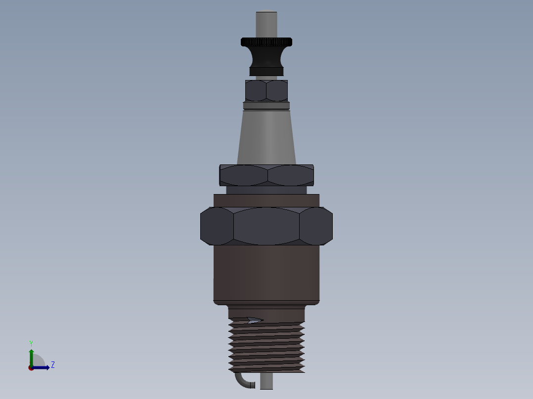 火花塞(11)左视图