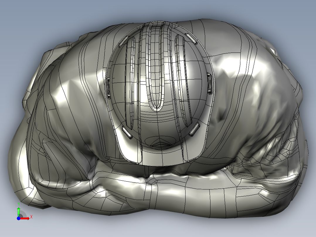 人体模型(97)前视图