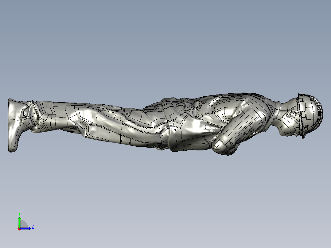 人体模型(97)左视图