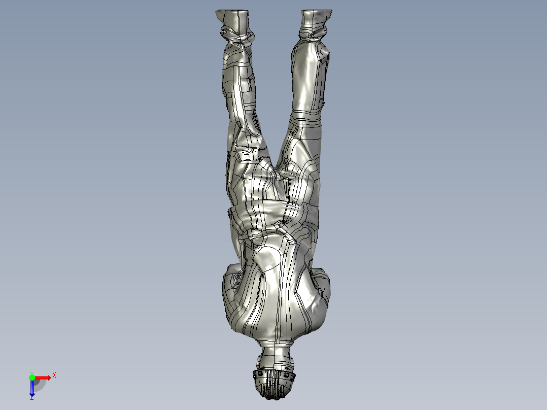 人体模型(97)俯视图