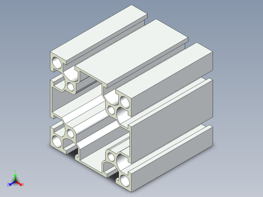 B3004587-80毫米 x 80毫米 x 80毫米 铝型材