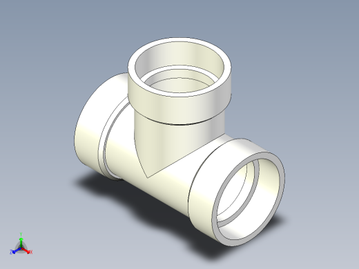 B3004458-2英寸 PVC T 型管