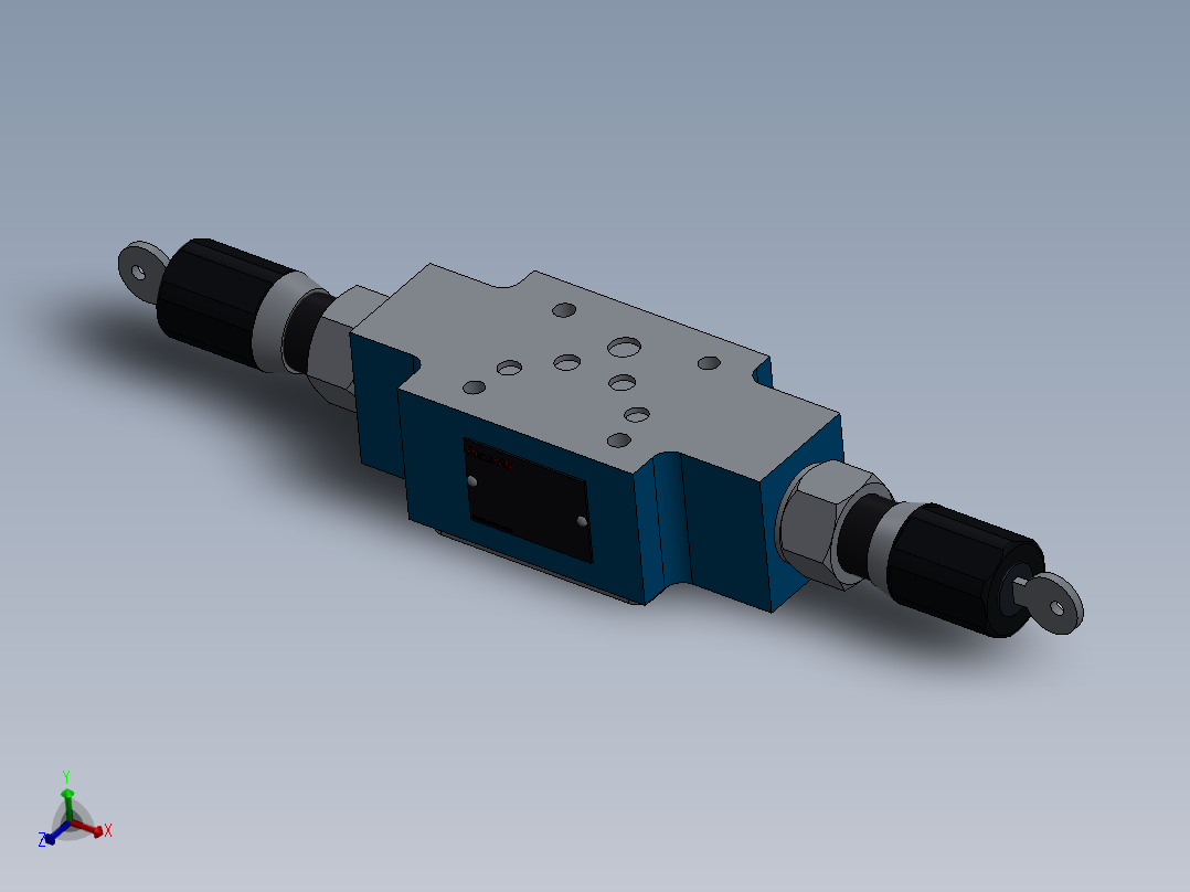 Z2FS10 叠加式双向节流阀 J