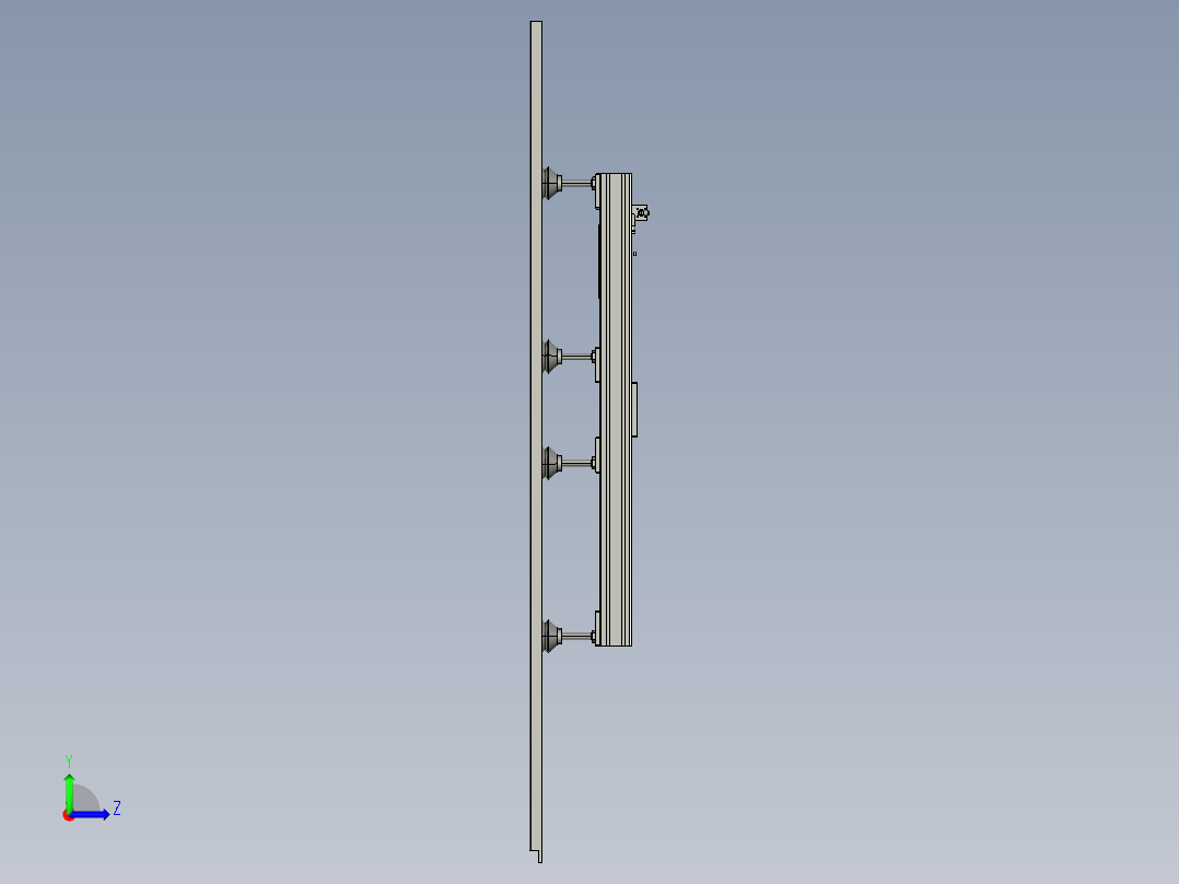 HWHWnew涂胶机器人抓手左视图