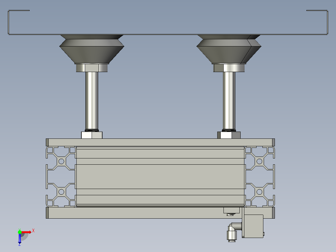HWHWnew涂胶机器人抓手俯视图