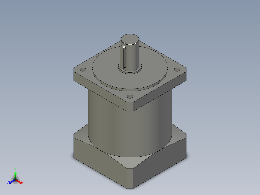 PLF090-L1-10-S2-P2减速器主视图