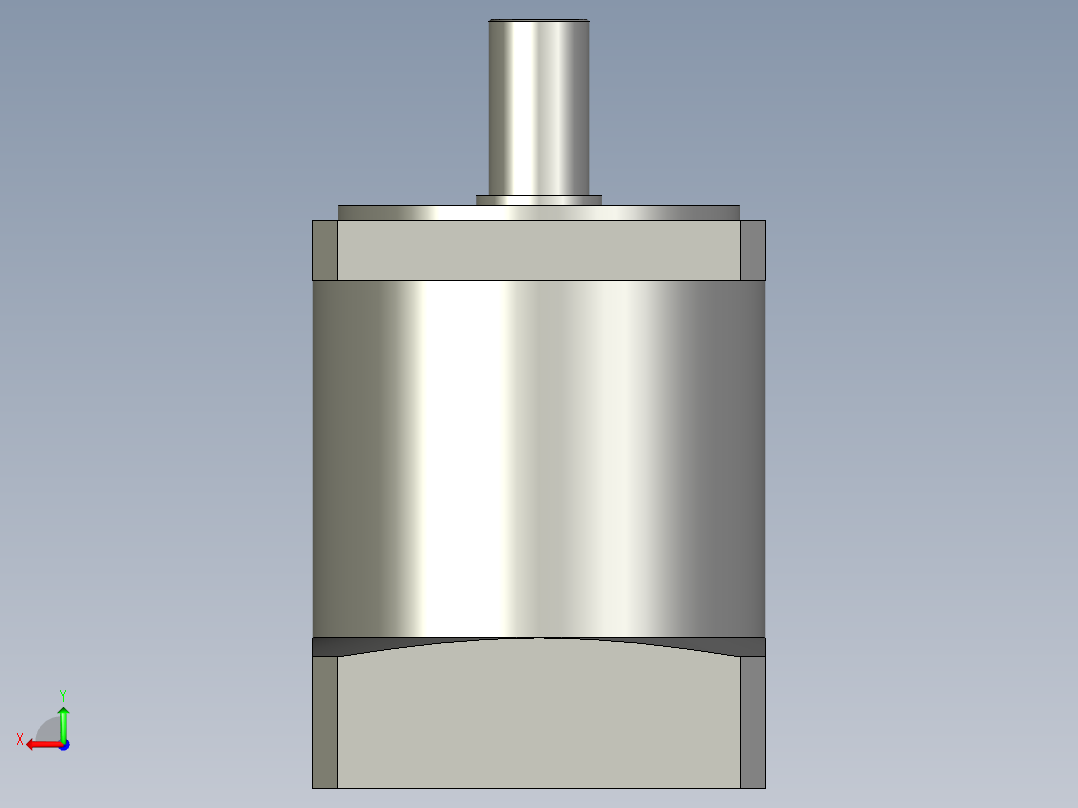 PLF090-L1-10-S2-P2减速器后视图