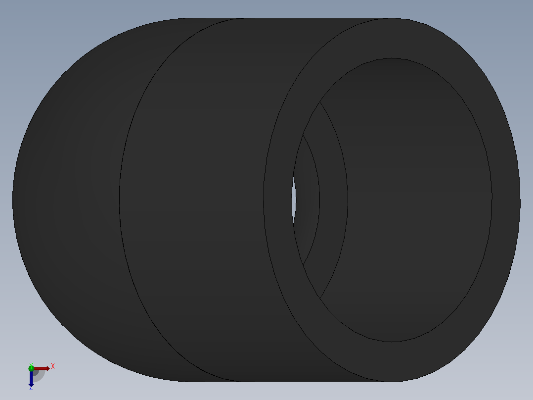ELBOW_DN25_PN10_U-PVC俯视图
