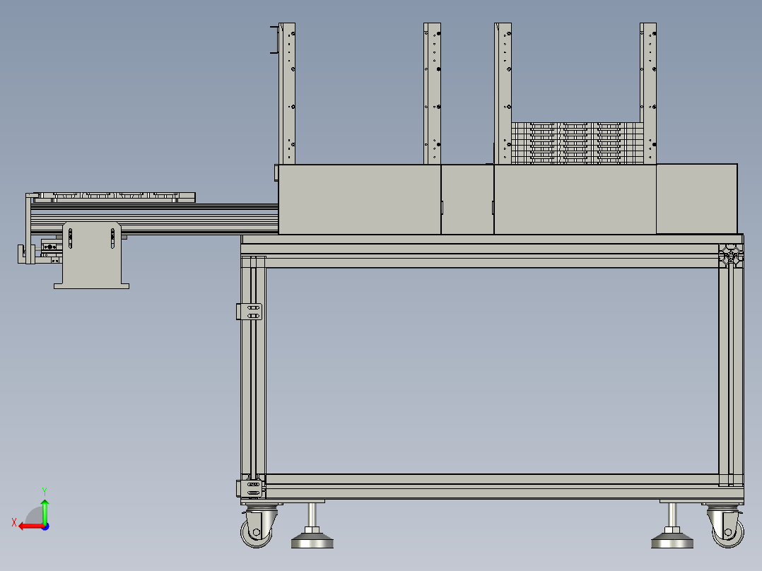 自动上料装配体后视图