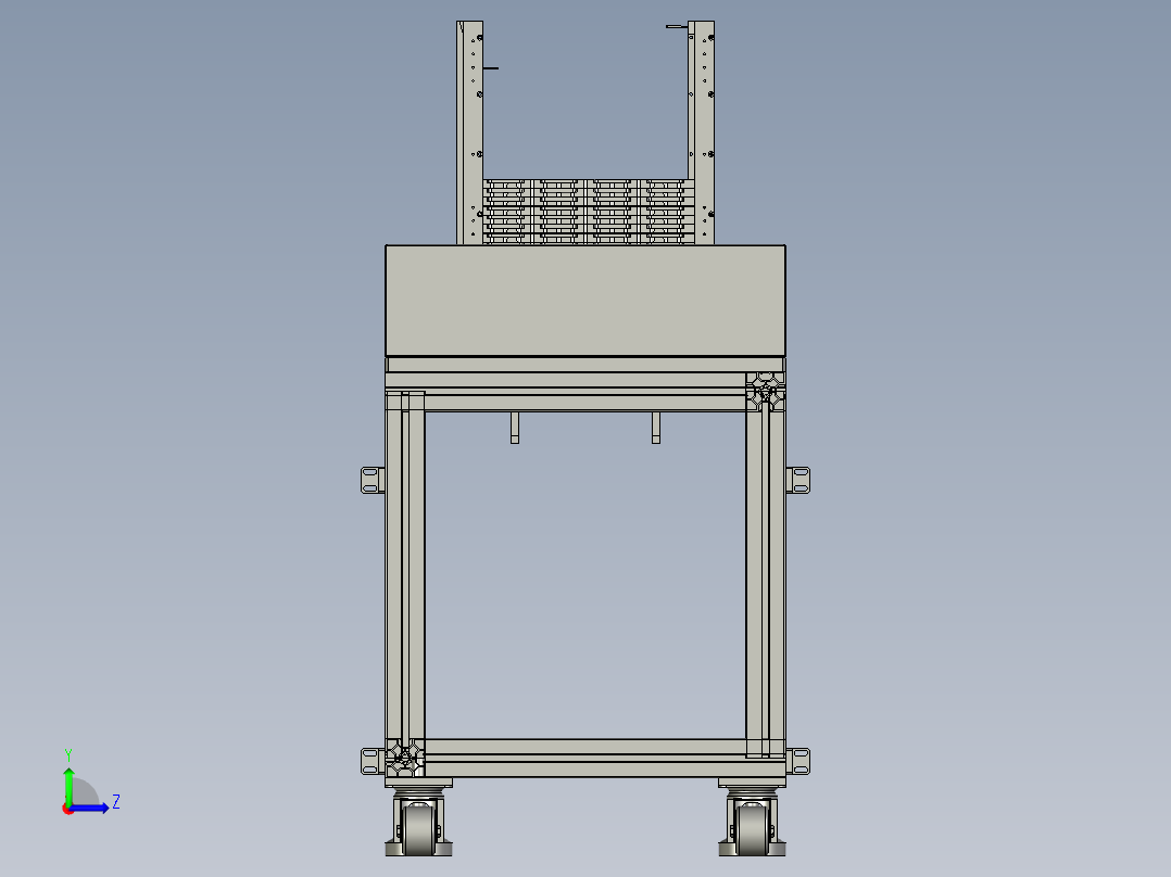 自动上料装配体左视图
