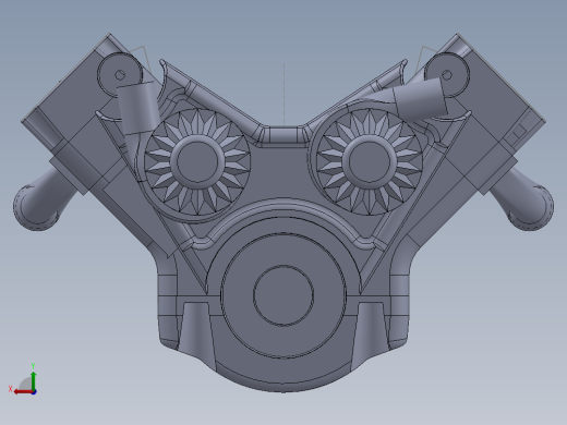 V6发动机后视缩略图