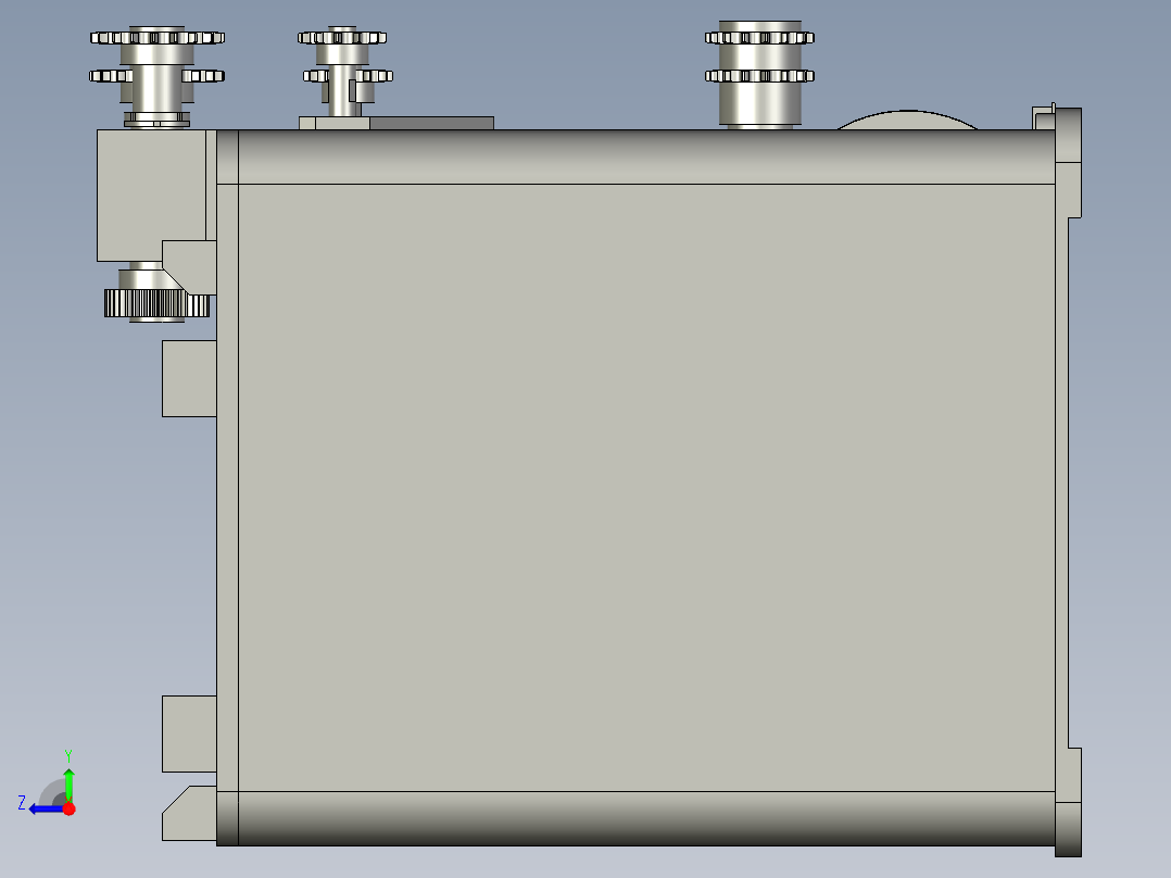 动力头总成性能综合检测台右视图