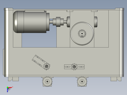 动力头总成性能综合检测台俯视缩略图