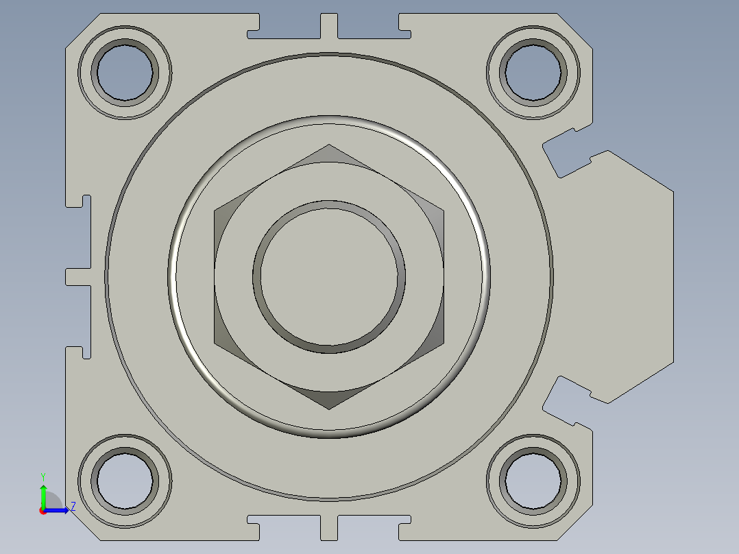 SDAJ50x40-10SB左视图