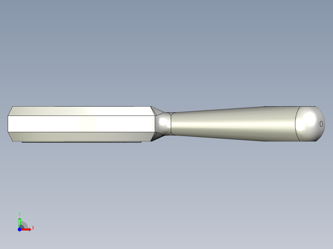 放大镜框架前视图