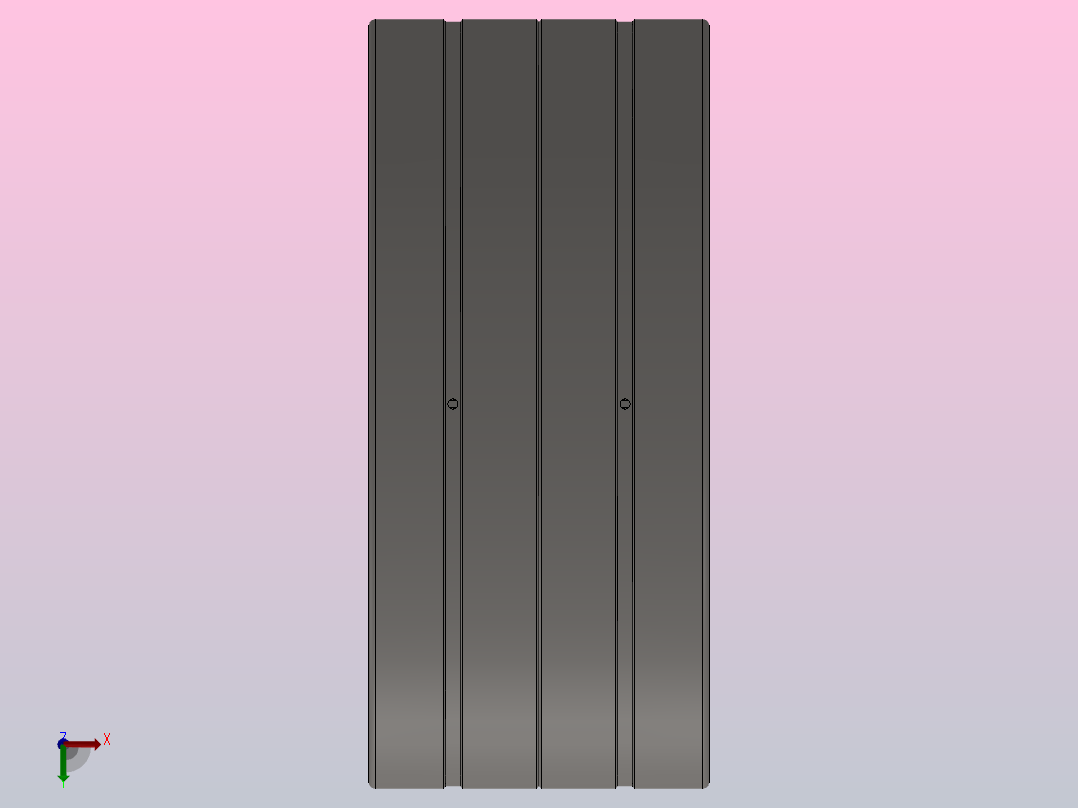 单内圈四列圆柱滚子轴承FC型_FC 5476230俯视图