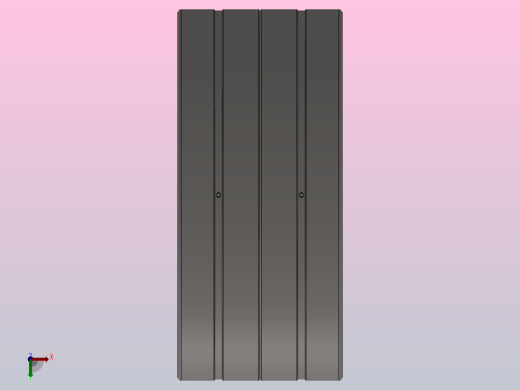 单内圈四列圆柱滚子轴承FC型_FC 5476230俯视缩略图