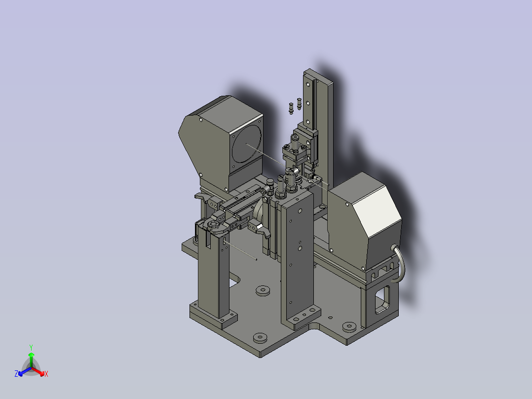 860-0300尺寸检测模组主视图