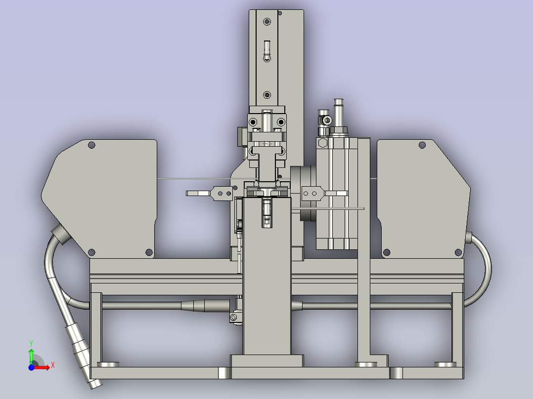 860-0300尺寸检测模组前视图