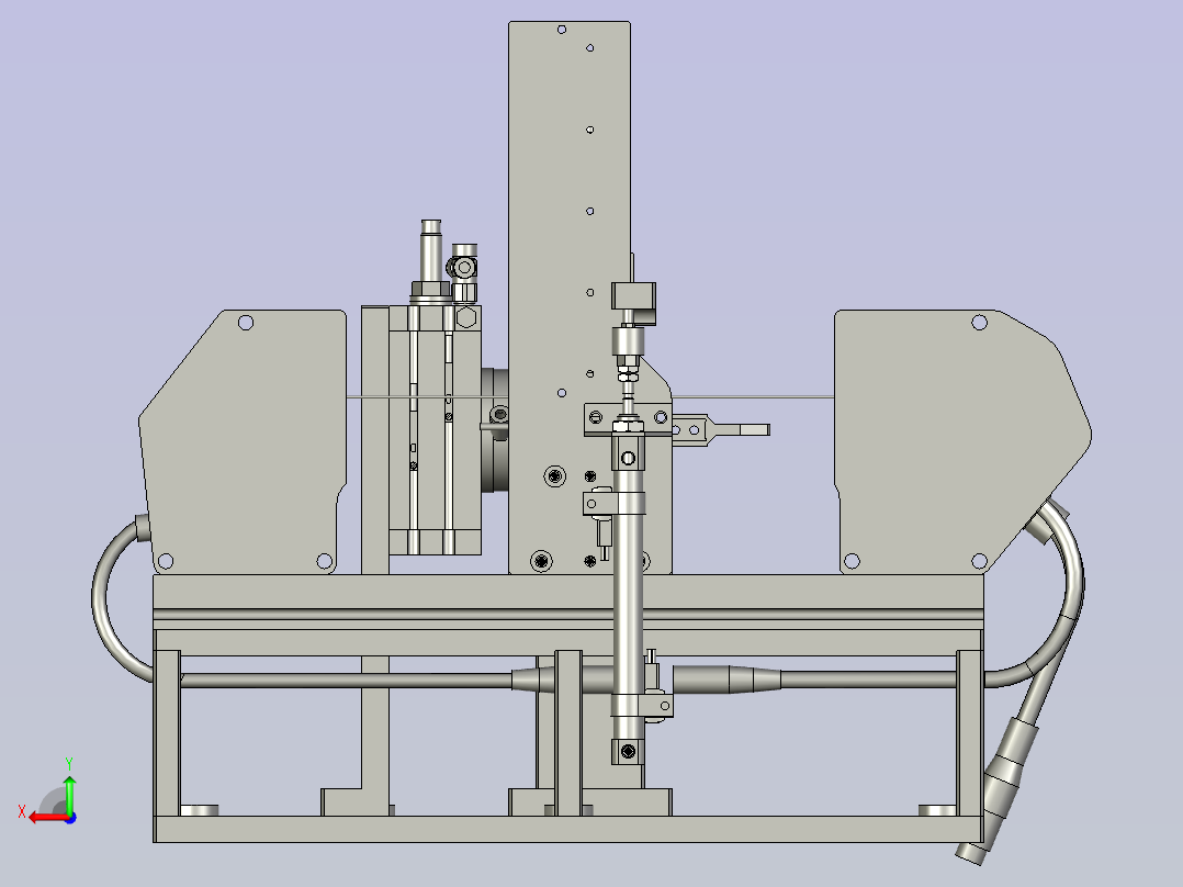 860-0300尺寸检测模组后视图